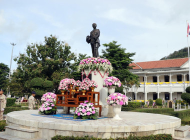 ร่วมพิธีวางพวงมาลาถวายราชสักการะพระบรมราชานุสาวรีย์พระบาทสมเด็จพระจุลจอมเกล้าเจ้าอยู่หัว เนื่องในวันปิยมหาราช 23 ตุลาคม 2567 ... พารามิเตอร์รูปภาพ 2