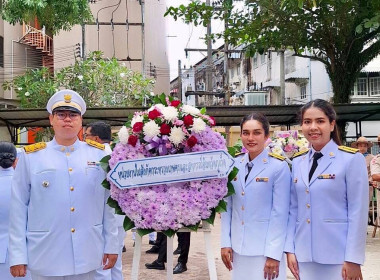 ร่วมพิธีเจริญพระพุทธมนต์และทำบุญตักบาตรถวายพระราชกุศล ... พารามิเตอร์รูปภาพ 1