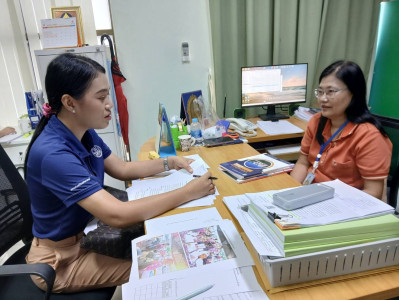 ลงพื้นที่เพื่อเก็บข้อมูลตามโครงการขับเคลื่อนหลักปรัชญาของเศรษฐกิจพอเพียงในสหกรณ์และกลุ่มเกษตรกร ... พารามิเตอร์รูปภาพ 1