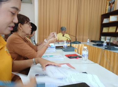 เข้าร่วมประชุมคณะกรรมการดำเนินการกลุ่มเกษตรกรทำสวนป่าคลอก พารามิเตอร์รูปภาพ 4