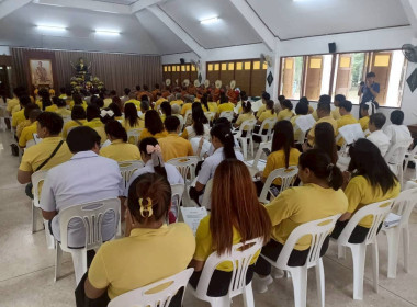 พิธีเจริญพระพุทธมนต์เฉลิมพระเกียรติ ถวายพระพรชัยมงคลแด่ ... พารามิเตอร์รูปภาพ 6
