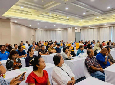 การถ่ายทอดความรู้การส่งเสริมพัฒนาอาชีพและการตลาดในโครงการส่งเสริมความรู้ความเข้าใจในเรื่องการใช้ที่ดินของรัฐ (คทช.) ... พารามิเตอร์รูปภาพ 2