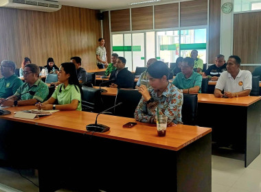 การประชุมหารือกรณีลิงแสมก่อให้เกิดปัญหาความเดือดร้อนแก่ประชาชนในพื้นที่โครงการจัดที่ดินทำกินให้ชุมชนตามนโยบายรัฐบาล (คทช.) ชุมชนบ้านยามู ... พารามิเตอร์รูปภาพ 10