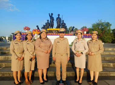 ร่วมพิธีวางพวงมาลาและสดุดีวีรกรรม ท้าวเทพกระษัตรี ... พารามิเตอร์รูปภาพ 1