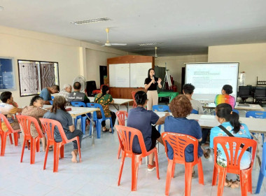 วิทยากรถ่ายทอดความรู้เรื่องการบริหารจัดการกลุ่ม พารามิเตอร์รูปภาพ 6