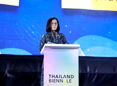 พิธีมอบธงสัญลักษณ์โครงการมหกรรมศิลปะร่วมสมัยนานาชาติ พารามิเตอร์รูปภาพ 6