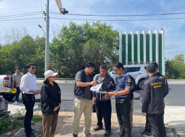 ลงพื้นที่ตรวจสอบการวางผังเมืองและการจัดระเบียบชุมชน ณ ... พารามิเตอร์รูปภาพ 4