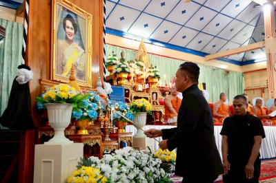 ร่วมพิธีสวดพระพุทธมนต์และเจริญจิตตภาวนาอุทิศถวาย ... พารามิเตอร์รูปภาพ 1