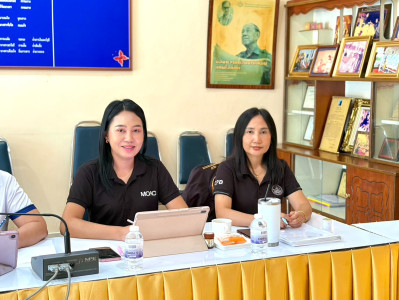 เข้าร่วมประชุมคณะกรรมการกลุ่มเกษตรกรทำสวนป่าคลอก พารามิเตอร์รูปภาพ 1