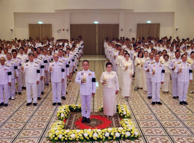 พิธีถวายเครื่องราชสักการะและวางพานพุ่ม ... พารามิเตอร์รูปภาพ 3
