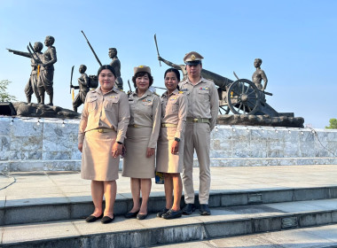 พิธีวางพวงมาลาและสดุดีวีรกรรมท้าวเทพกระษัตรี ท้าวศรีสุนทร ณ ... พารามิเตอร์รูปภาพ 6