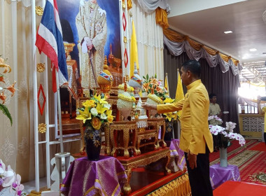 ร่วมพิธีเจริญพระพุทธมนต์เฉลิมพระเกียรติ ถวายพระพรชัยมงคลแด่ ... พารามิเตอร์รูปภาพ 1