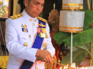 เข้าร่วมพิธีเวียนเทียนสมโภชน้ำพระพุทธมนต์ศักดิ์สิทธิ์ ... พารามิเตอร์รูปภาพ 6